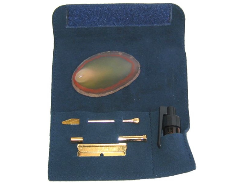 agate snorter sniffer pouch kit