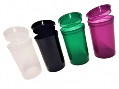 30 x 19 dram pop top squeeze jar pot stash pots snap cap xr medical label tubs