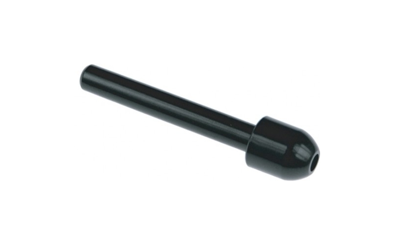 wide end alloy mushroom snorter  black