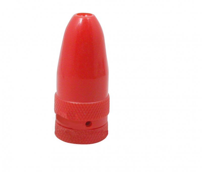 plastic posh snorter bullet red