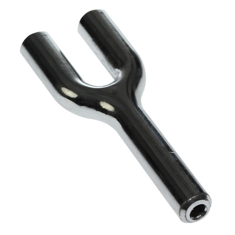 double metal snorter tube