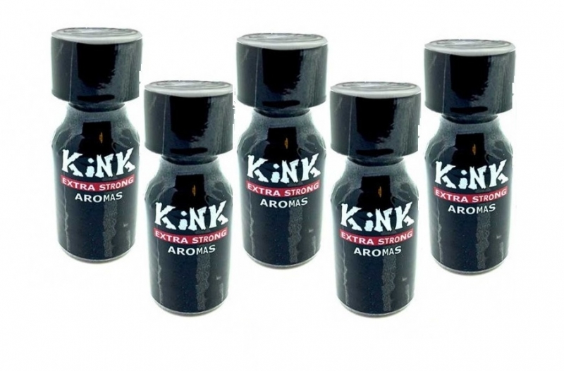 5 x kink extra strong amyl nitrite poppers room odorisor aroma 15ml