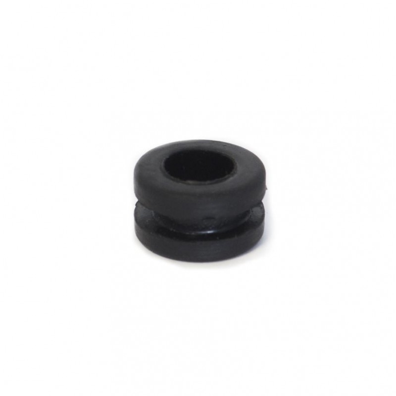 10 x bong grommet, black rubber