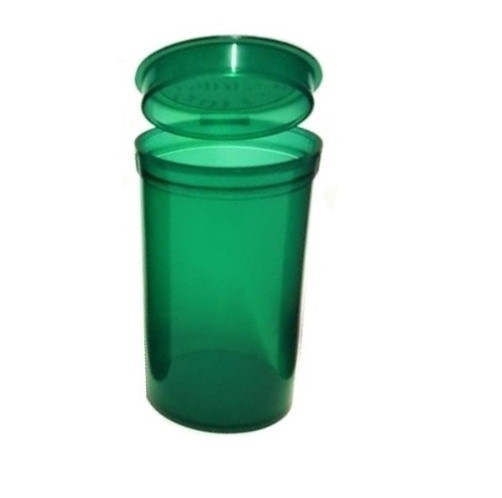 100x 19 Dram POP TOP SQUEEZE JAR POT STASH PO