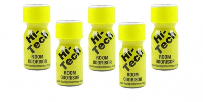 5 x hi-tech nitrite poppers room odorisor aroma 10ml